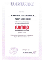 FLAMRO Brandschutz-Systeme